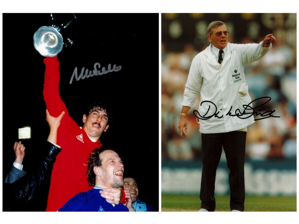 Lot 347: Sport 2 x collection. Dickie Bird signed Colour...