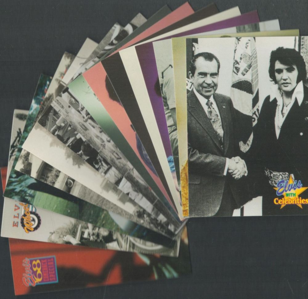 Lot 382: Collections. Elvis Presley Cards Numbers 243-410 (Incomplete Set)....