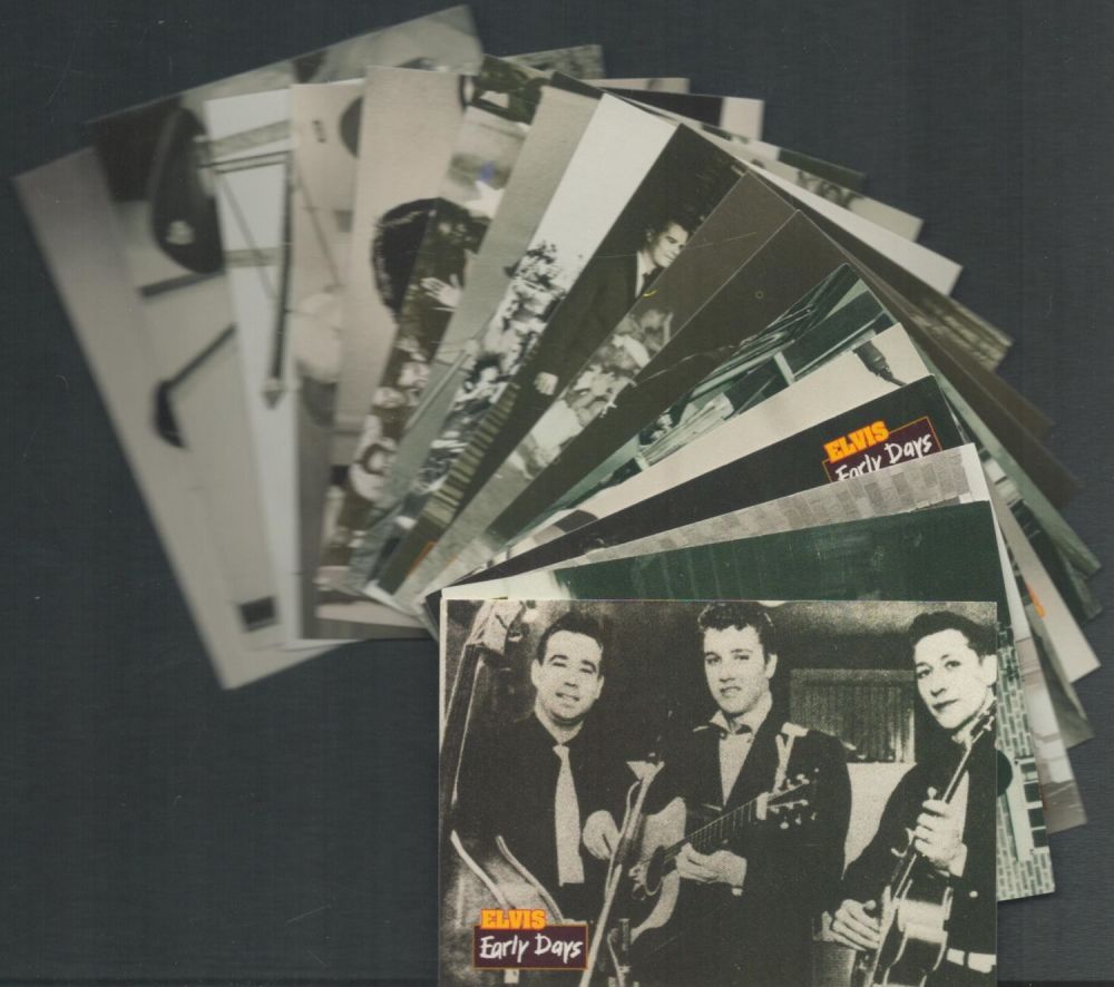 Lot 383: Collections. Elvis Presley Cards Numbers 1-75 (incomplete set)....