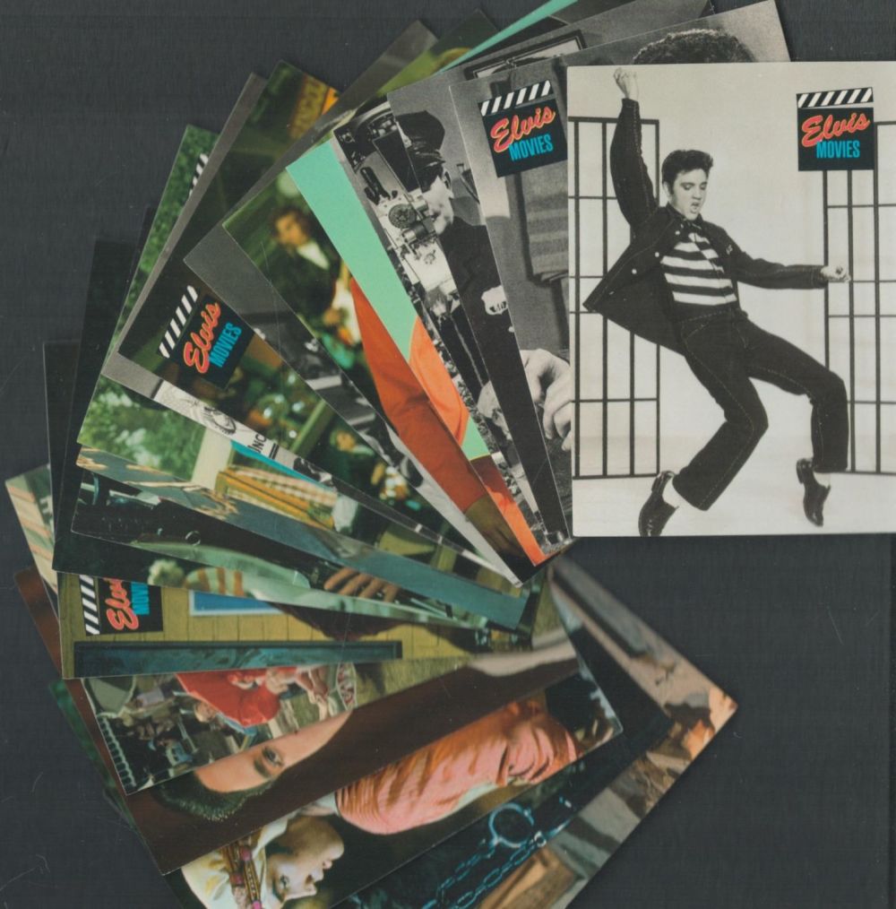 Lot 385: Collections. Elvis Presley Cards Numbers 76-237 (incomplete set)....