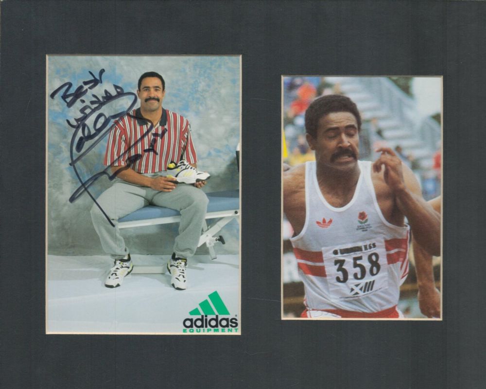 Lot 422: Athletics. Daley Thompson Signed Adidas Promo 6 x...