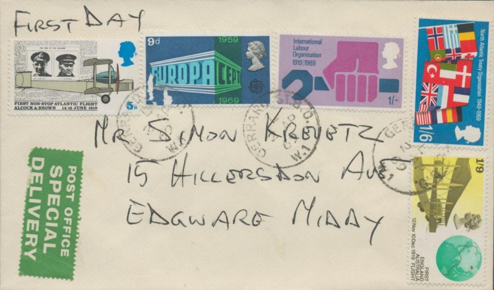 Lot 448: Investiture of Prince of Wales FDC. Good condition....