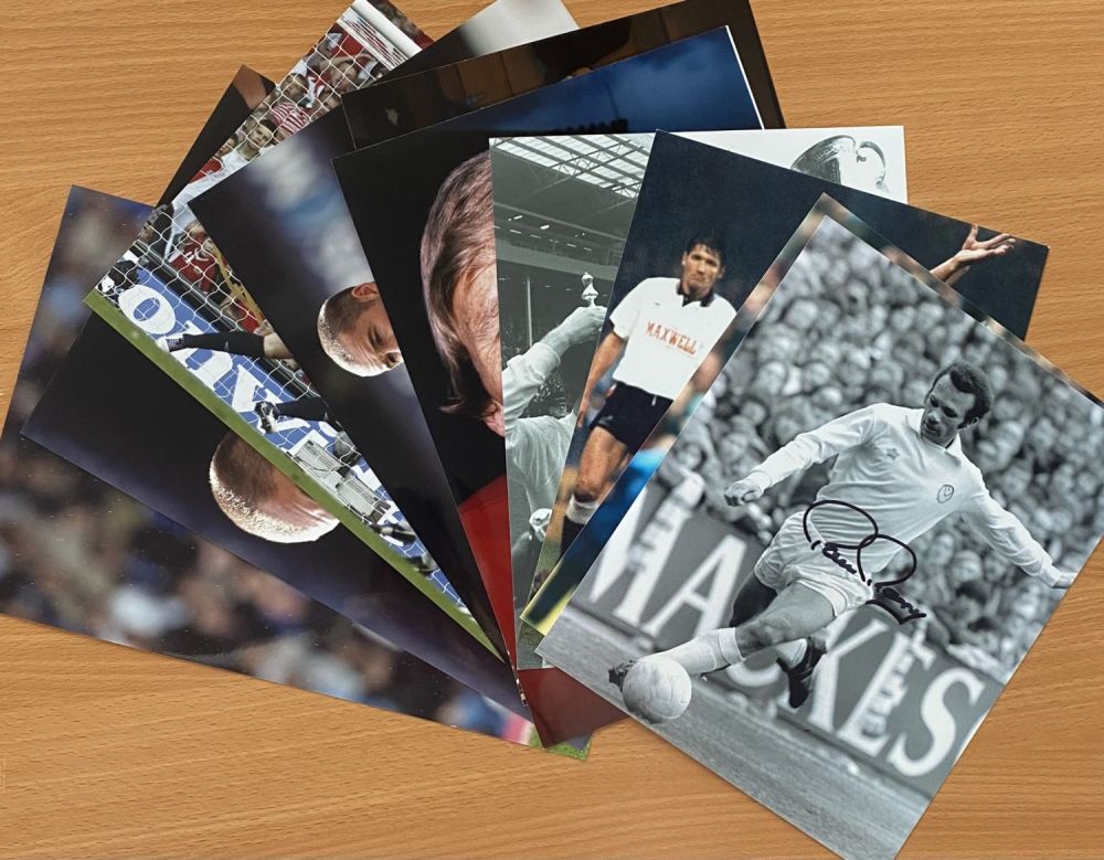 Lot 37: Sport collection 10 signed assorted photo`s includes some...