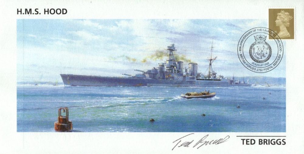 Lot 515: HMS Hood, 85th anniversary of the launching of...