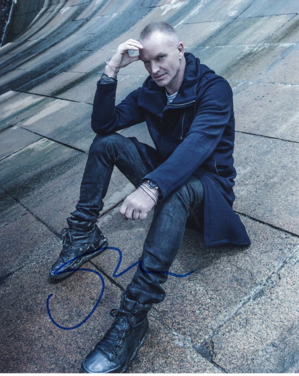 Lot 536: Sting, former lead singer with The Police and...