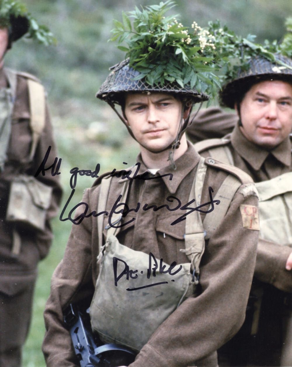 Lot 576: Dads Army 8x10 TV comedy series photo signed...