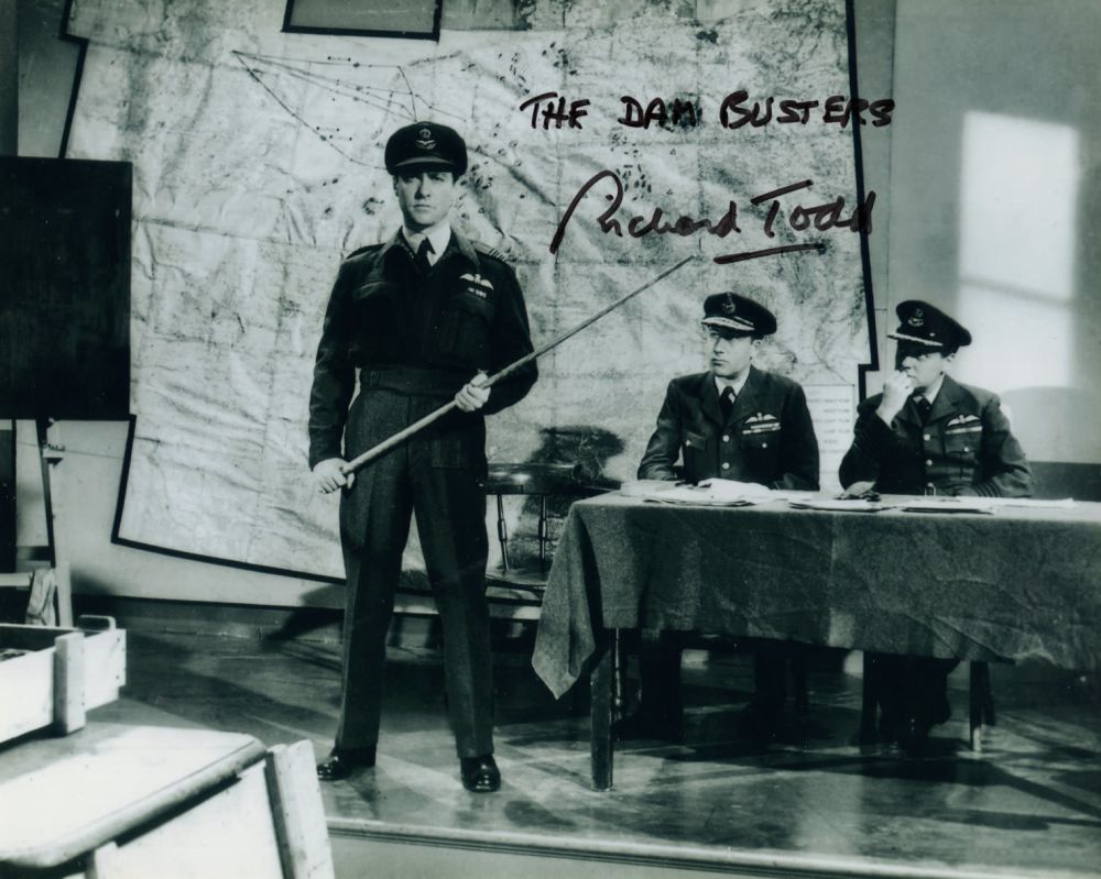 Lot 647: The Dambusters 1954 British war movie 8x10 photo...