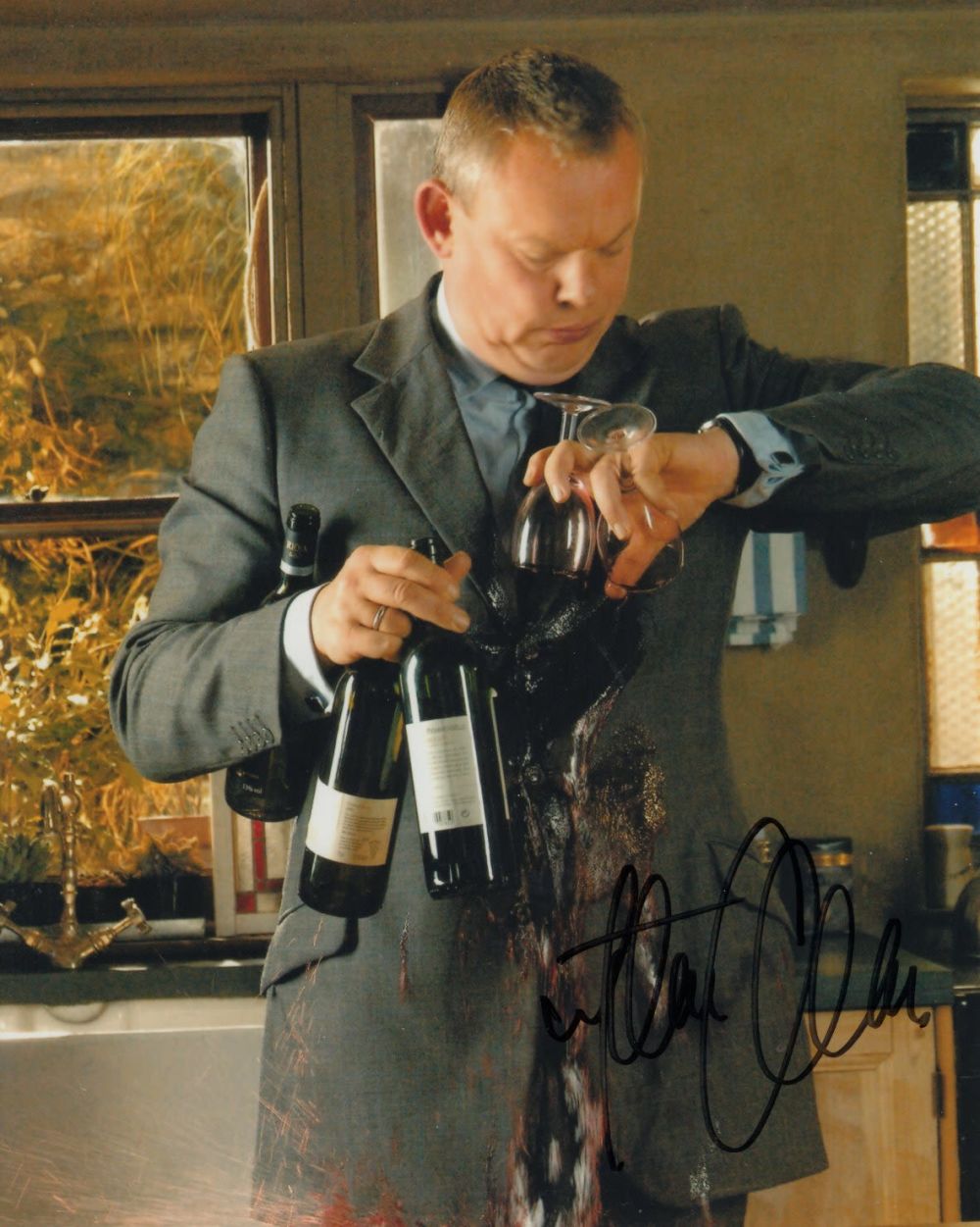 Lot 660: Doc Martin 8x10 TV comedy drama series photo...