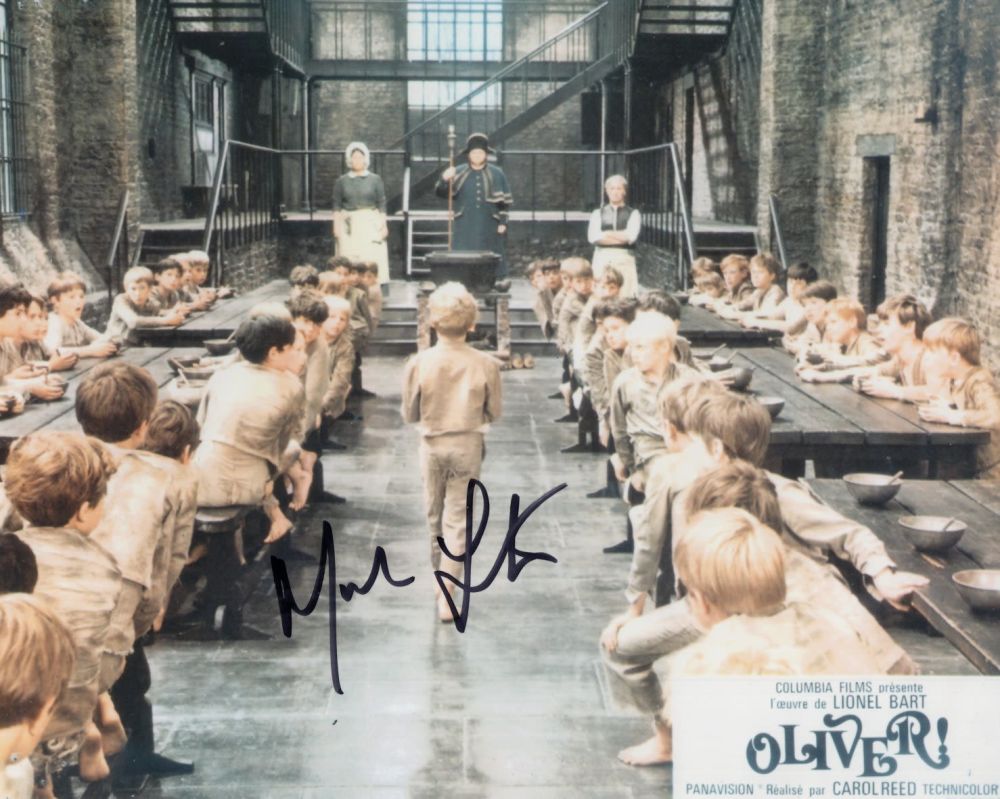 Lot 661: Oliver! 8x10 inch photo from one of the...