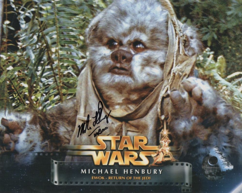 Lot 667: Star Wars Return of the Jedi 8x10 photo...