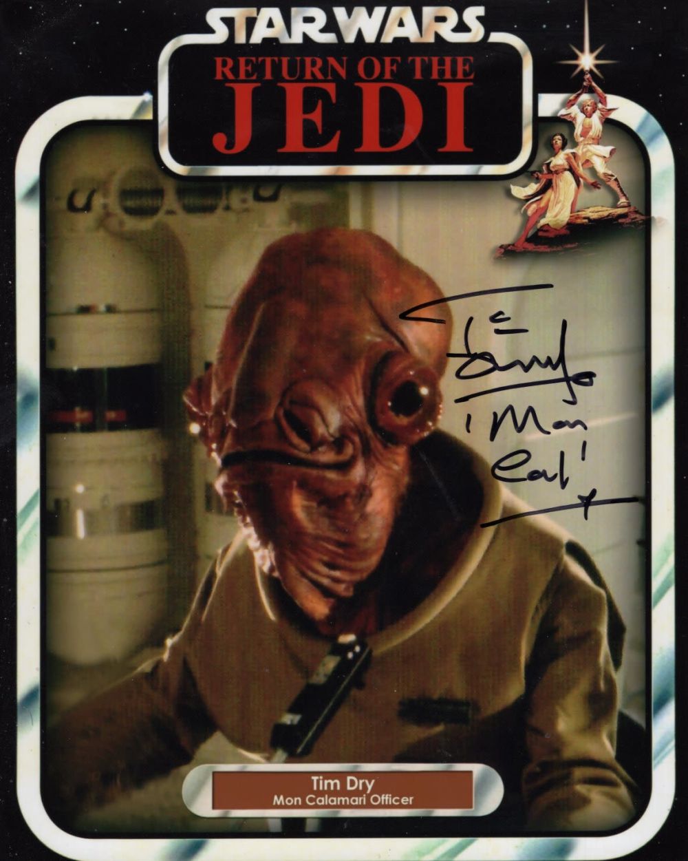 Lot 672: Star Wars Return of the Jedi 8x10 photo...