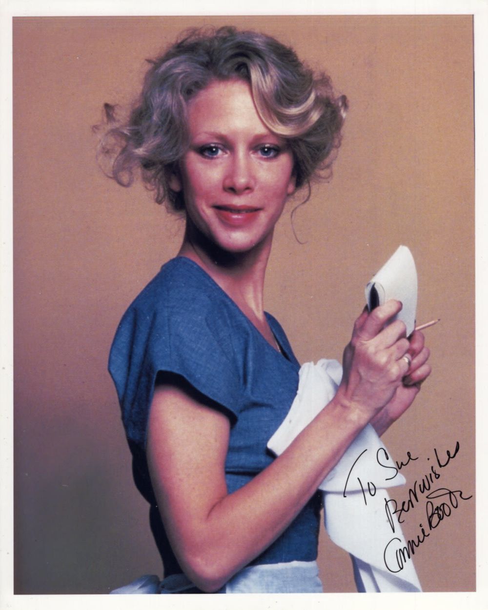 Lot 684: Fawlty Towers 8x10 photo signed by actress Connie...