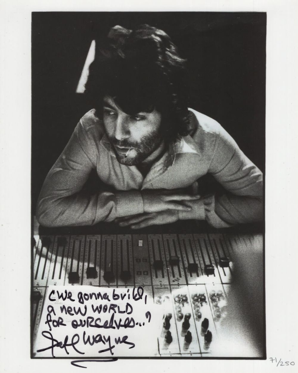 Lot 685: Jeff Wayne, composer of the smash hit musical...