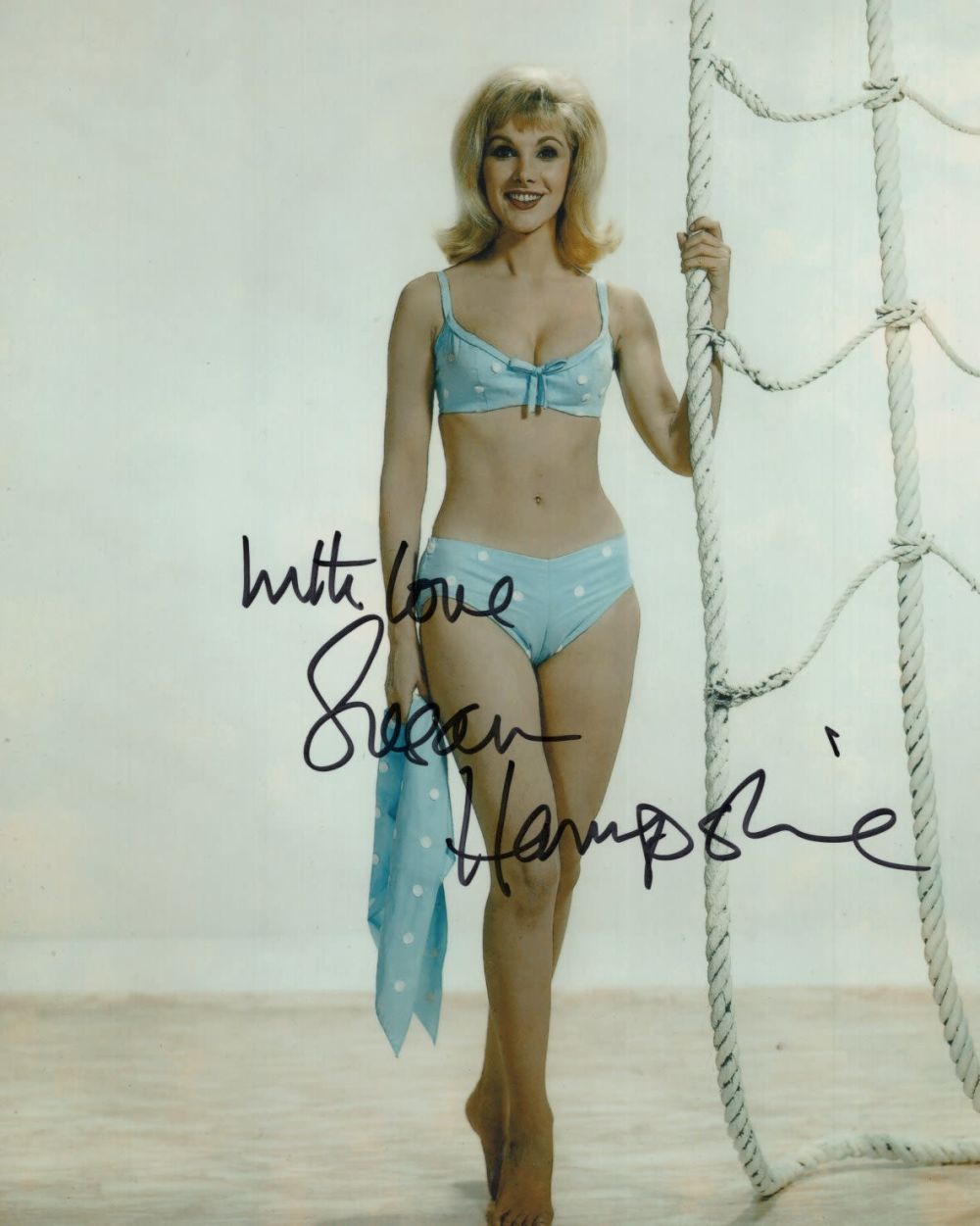 Lot 694: Susan Hampshire, award winning TV and Movie star...