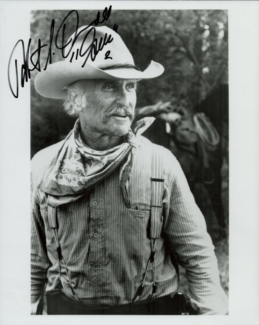 Lot 149: Robert Duvall signed 10x8 inch black and white...