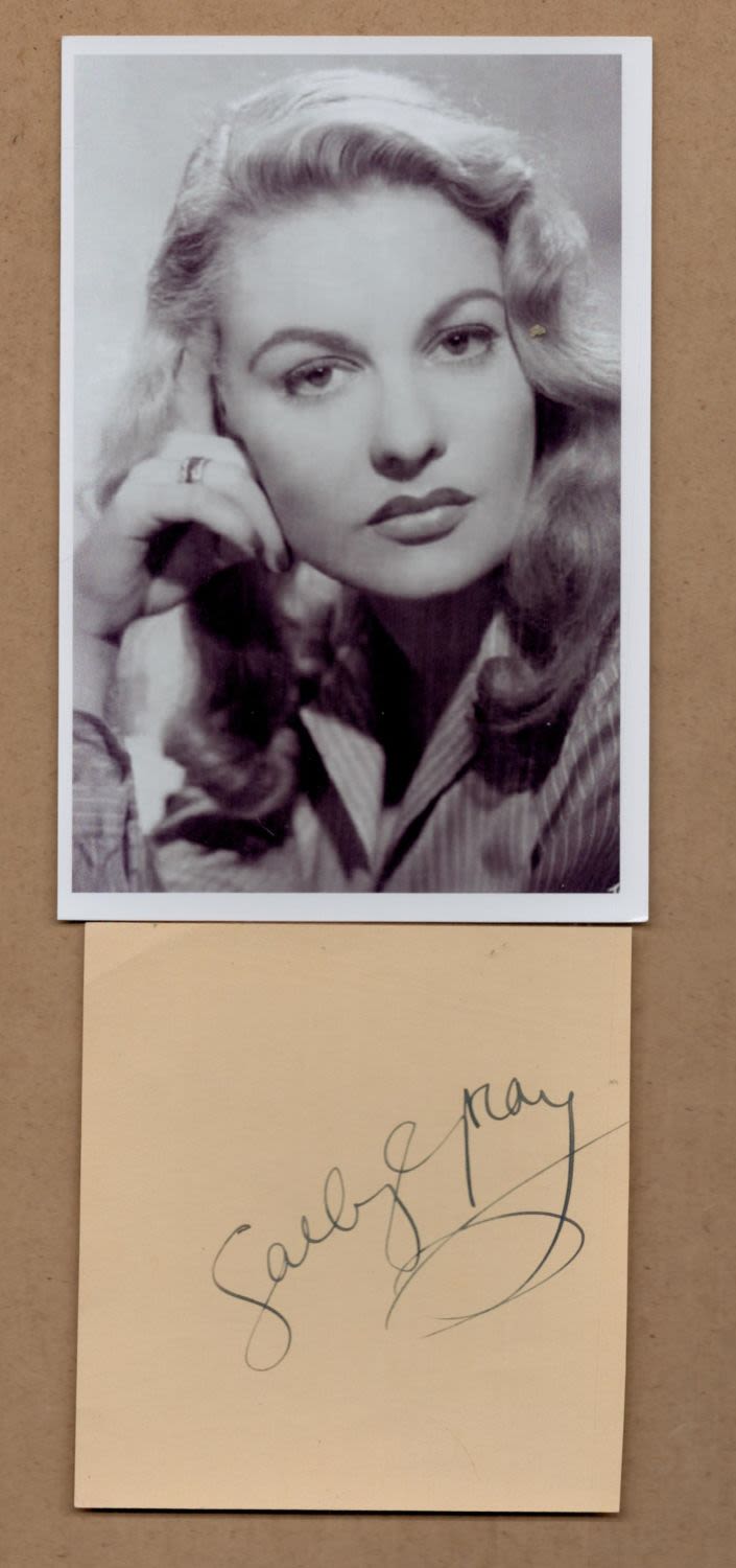 Lot 260: Sally Gray signature piece with unsigned 6x4inch black...