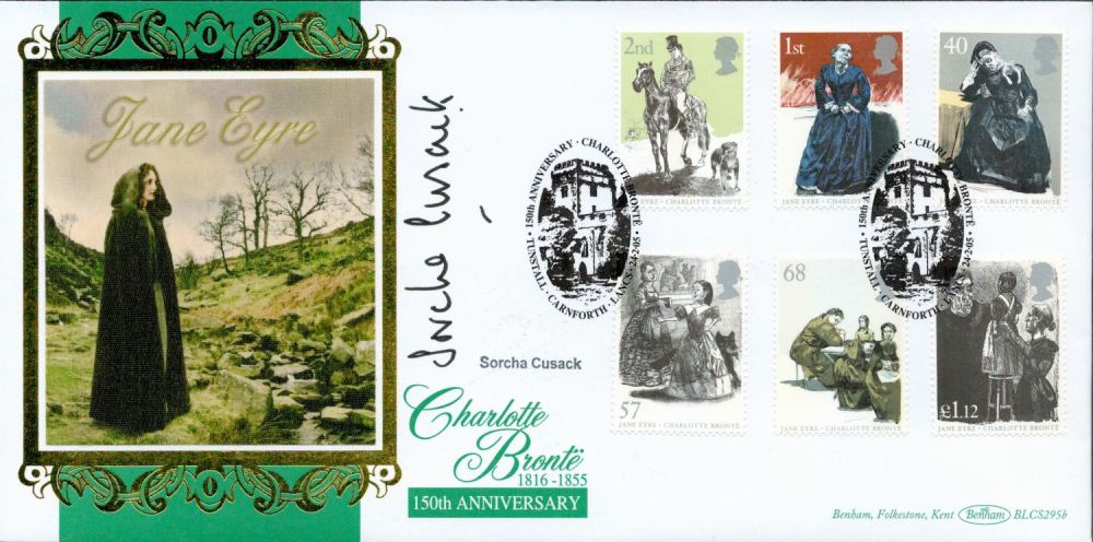 Lot 364: Sorcha Cusack signed Charlotte Bronte 1816-1855 150th Anniversary...