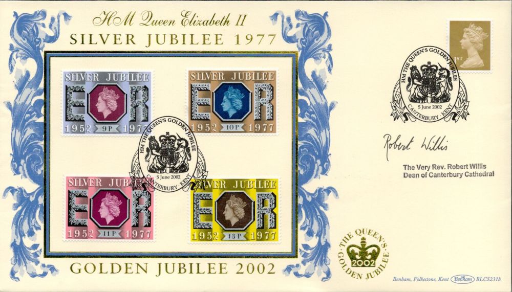 Lot 380: Robert Willis Dean of Canterbury Cathedral signed H...