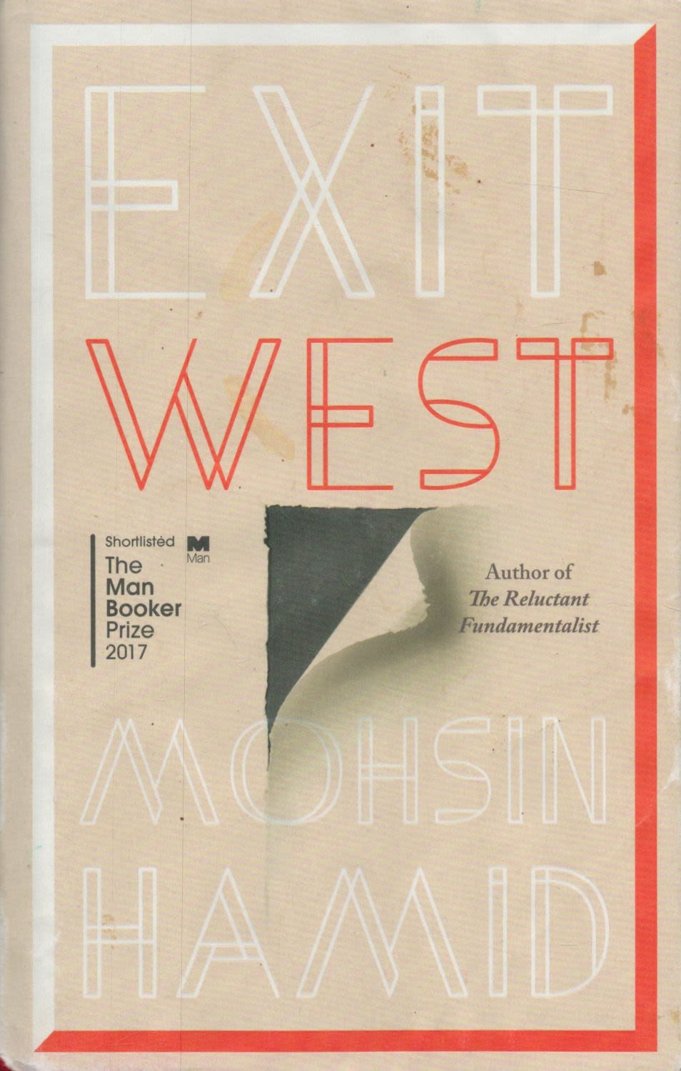 Lot 98: Exit West by Moshin Hamid 2017 hardback book...