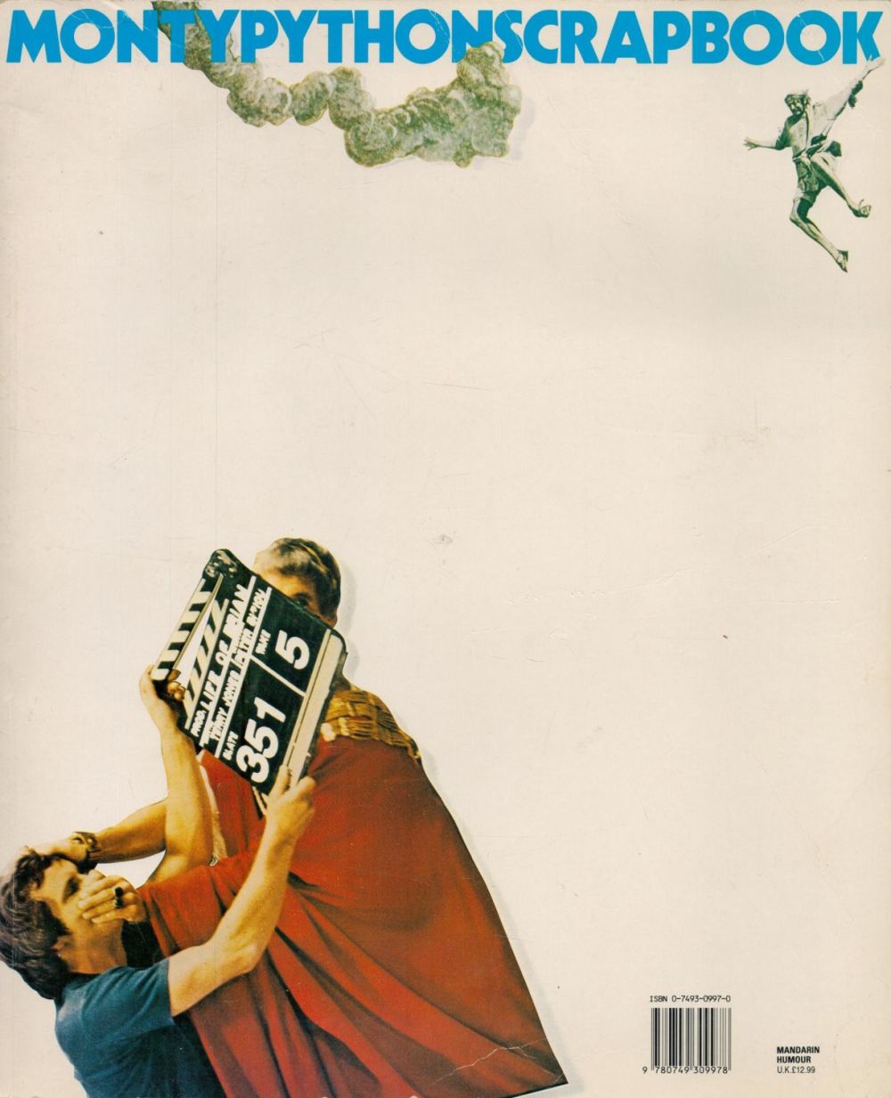 Lot 142: Monty Python Scrapbook 1992 softback book incorporating The...