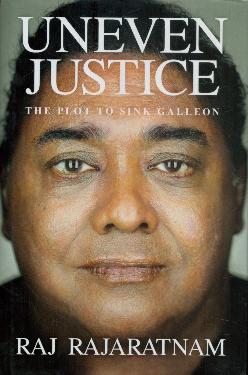 Lot 158: Raj Rajaratnam Signed Book - Uneven Justice -...