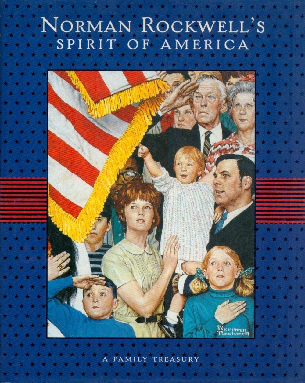 Lot 342: Norman Rockwell's Spirit of America 2011 hardback book...