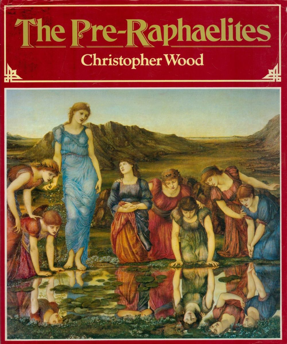 Lot 351: he Pre-Raphaelites by Christopher Wood 1981 hardback book...