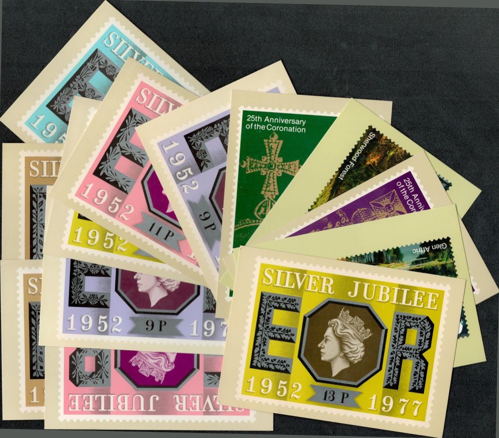 Lot 51: Postcard Royal mail collection includes Silver Jubilee, 25th...