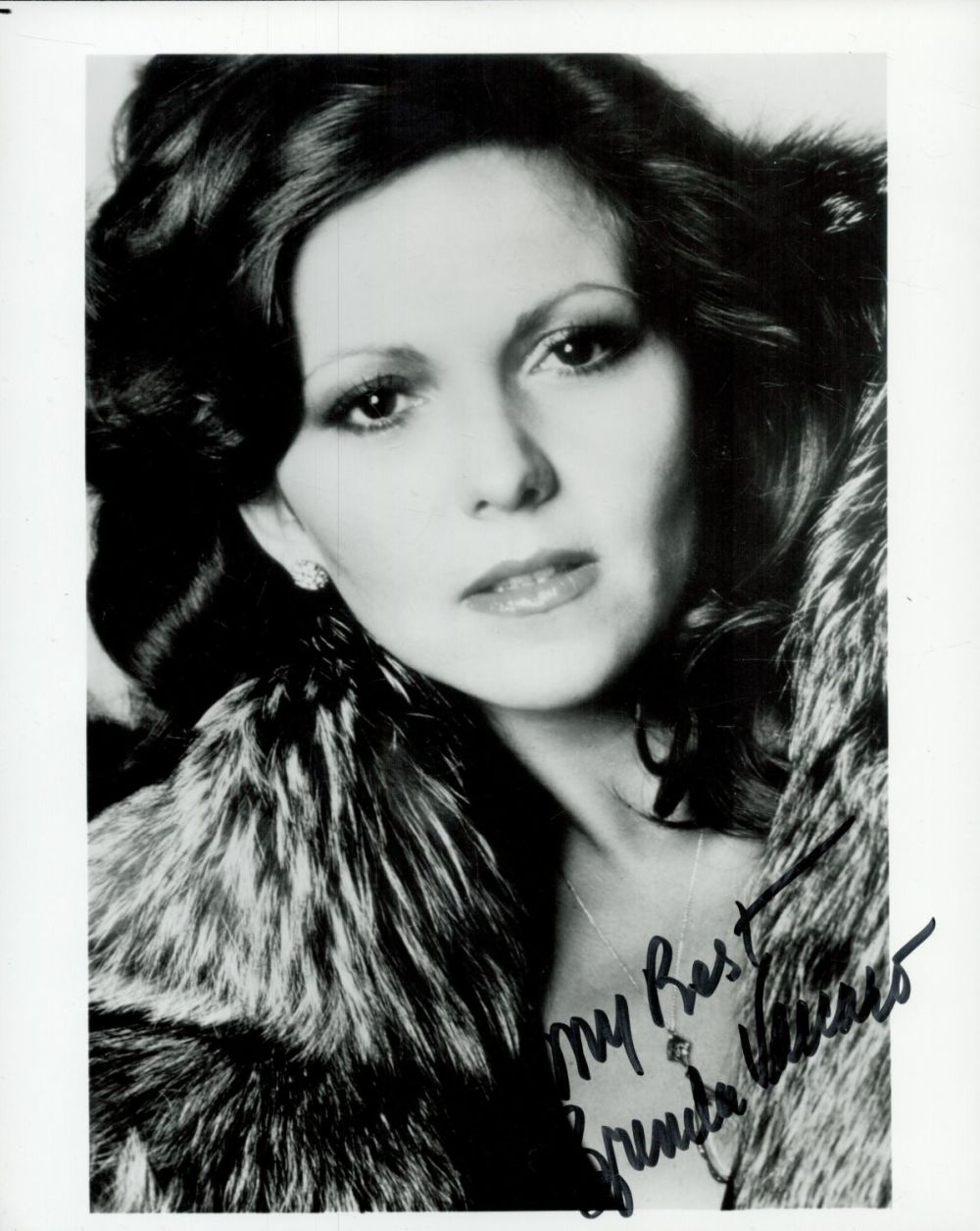 Lot 84: Brenda Vaccaro, American actress. A signed 10x8 inch...