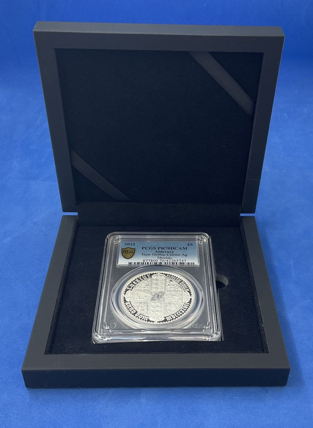 Lot 113: 2021 New Gothic Crown AG Shields silver Proof...
