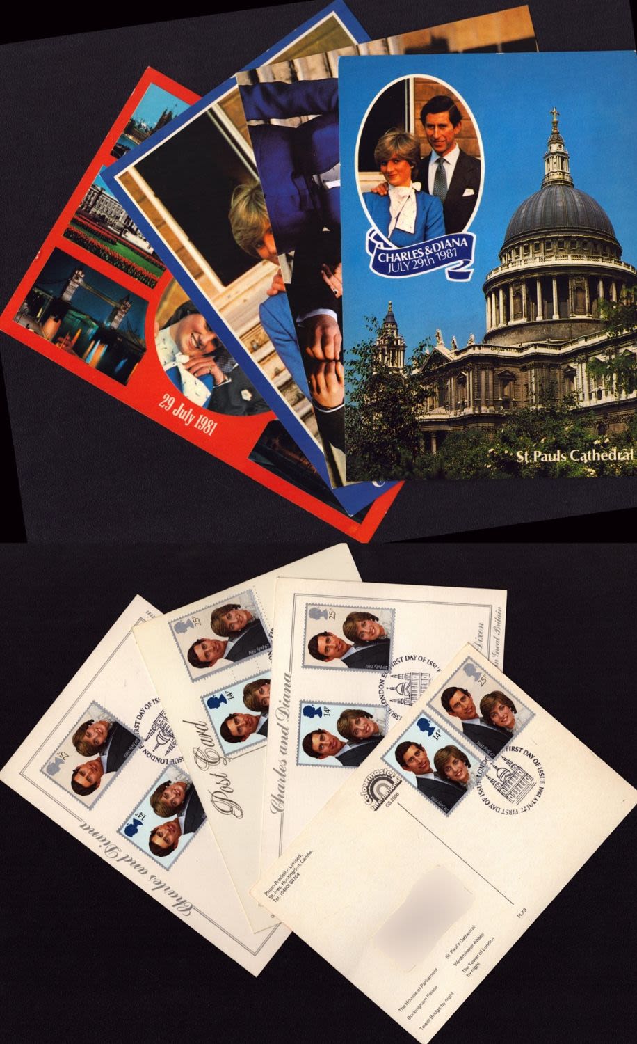 Lot 140: First Day of Issue Post Card Collection Charles...