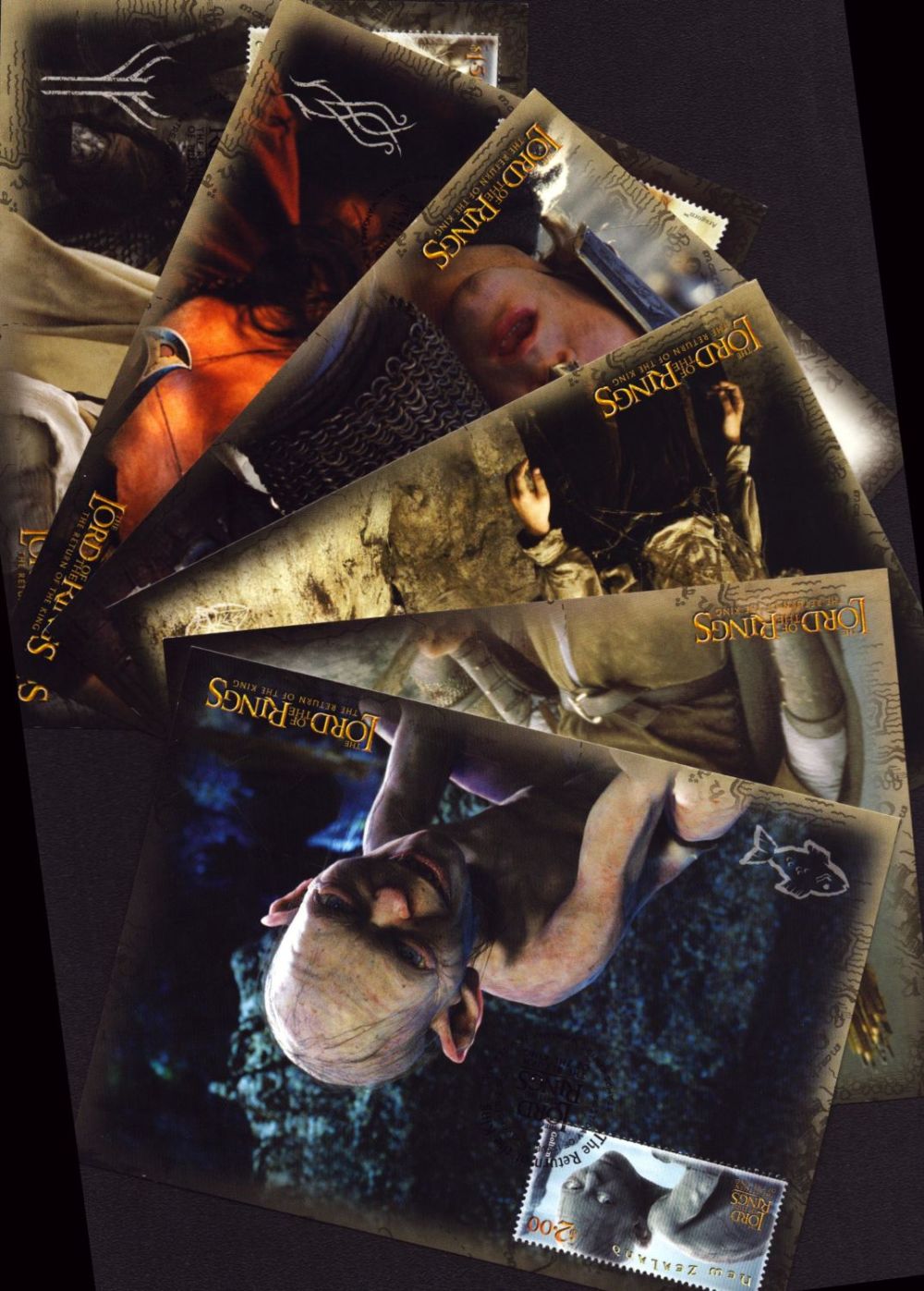 Lot 145: First Day of Issue Lord of The Rings....