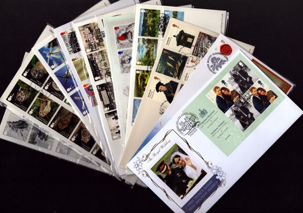 Lot 148: FDC Collection includes HRH Prince Louise of Cambridge...