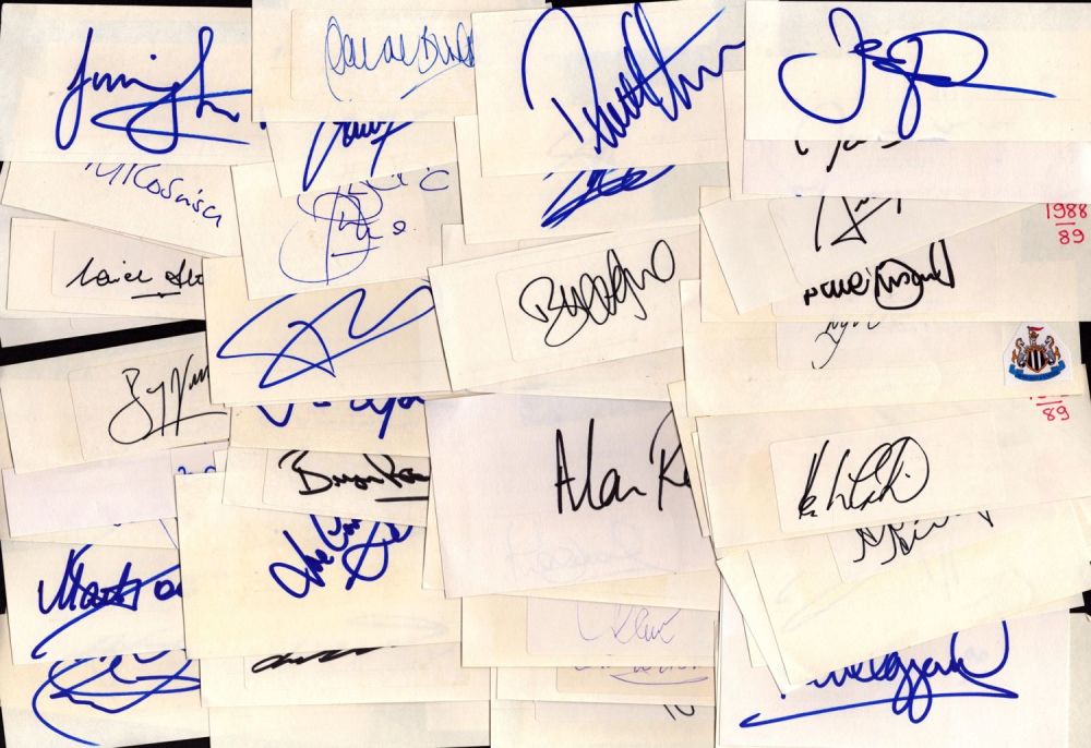 Lot 154: Sport Collection - Approx 50 signed cards of...