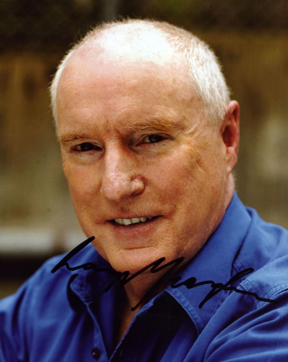 Lot 204: Ray Meagher signed 10x8 inch colour photo. Good...