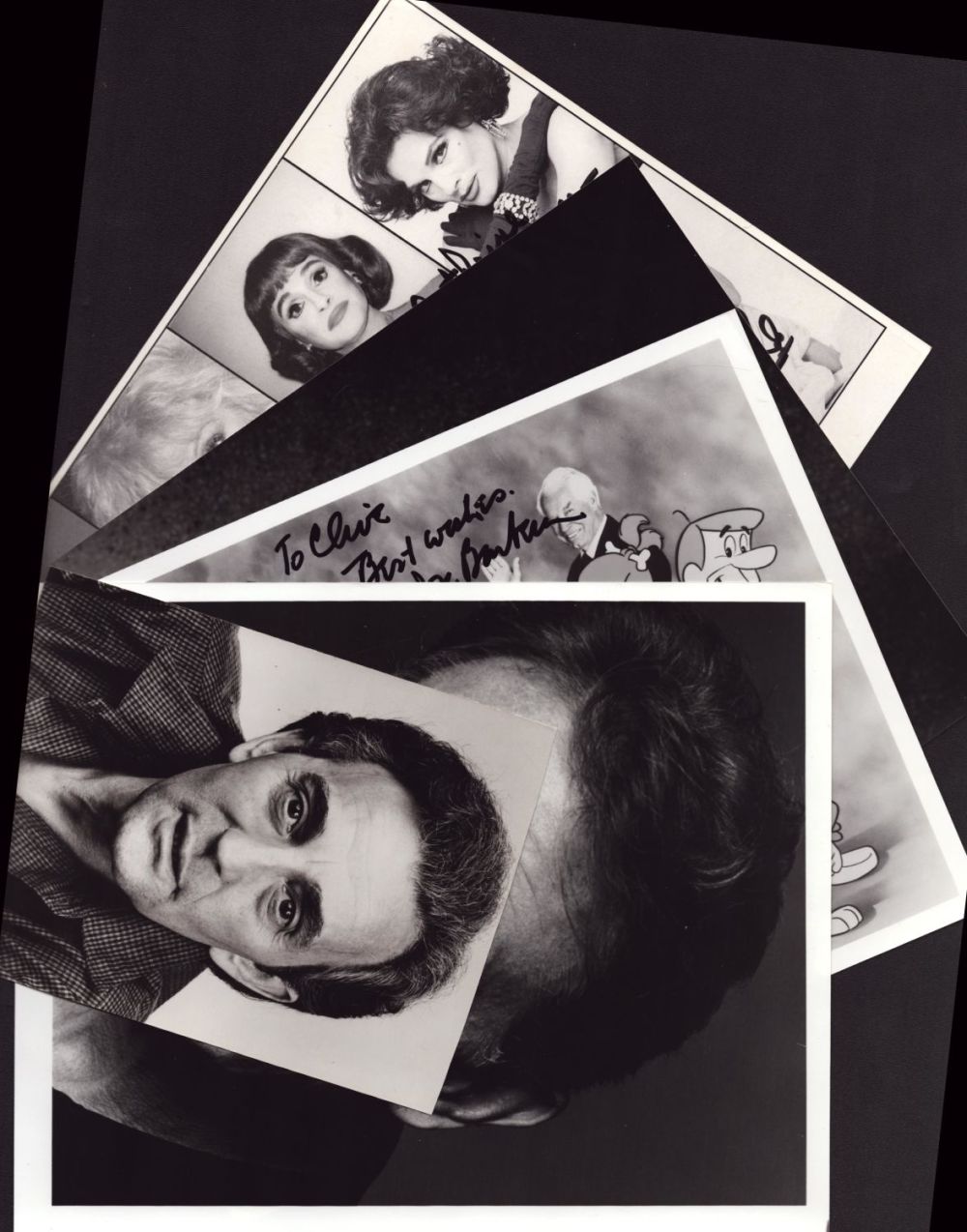 Lot 217: Entertainment Collection of 5 signed photos including legendary...