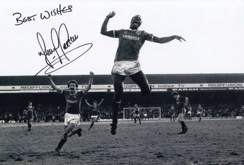 Lot 220: Football Autographed TERRY CONNOR 12 x 8 Photo...