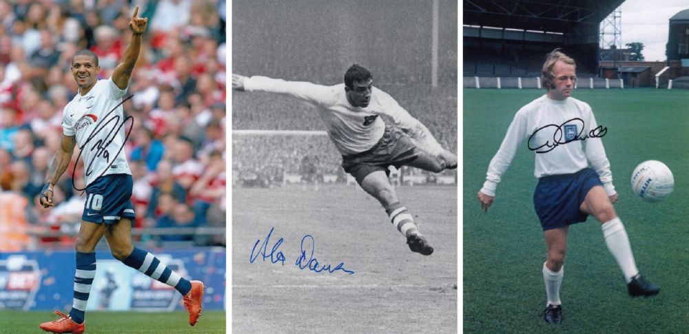 Lot 246: Football Autographed PRESTON NORTH END 12 x 8...