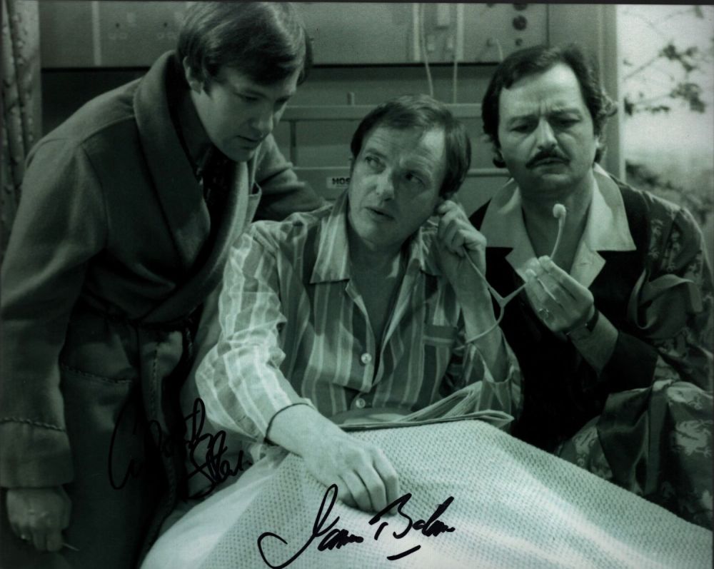 Lot 257: ONLY WHEN I LAUGH signed 8x10 Photo by...