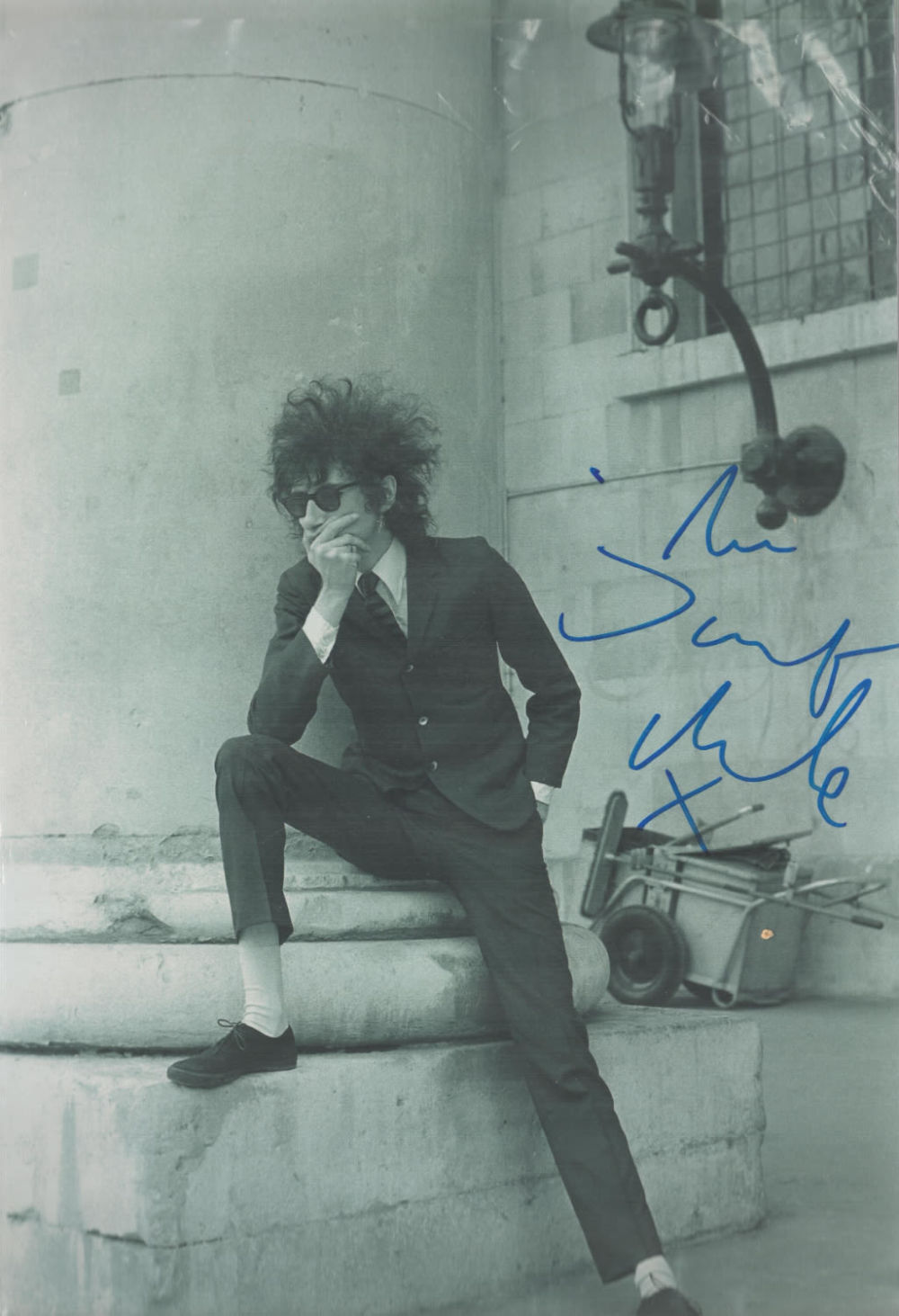 Lot 270: JOHN COOPER CLARKE Punk Poet signed 8x12 Photo....