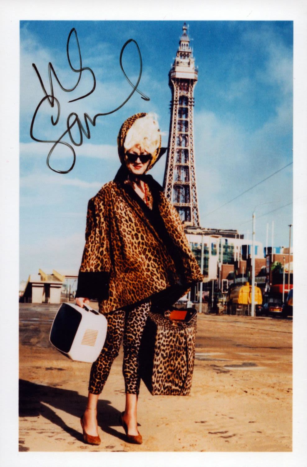 Lot 322: Lily Savage (Paul O'Grady) signed 6x4 inch colour...