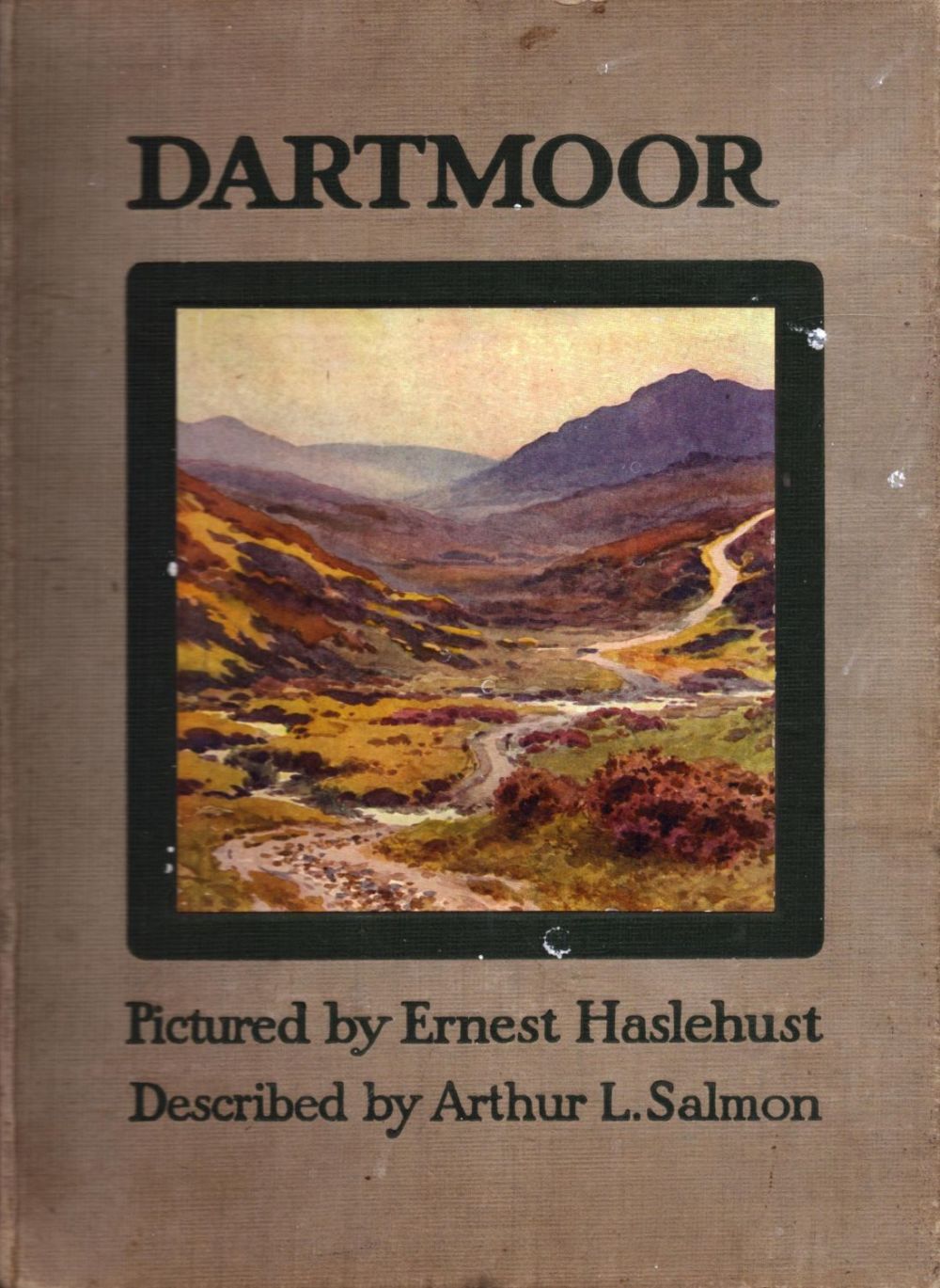 Lot 364: Dartmoor described by Arthur L Salmon and pictured...