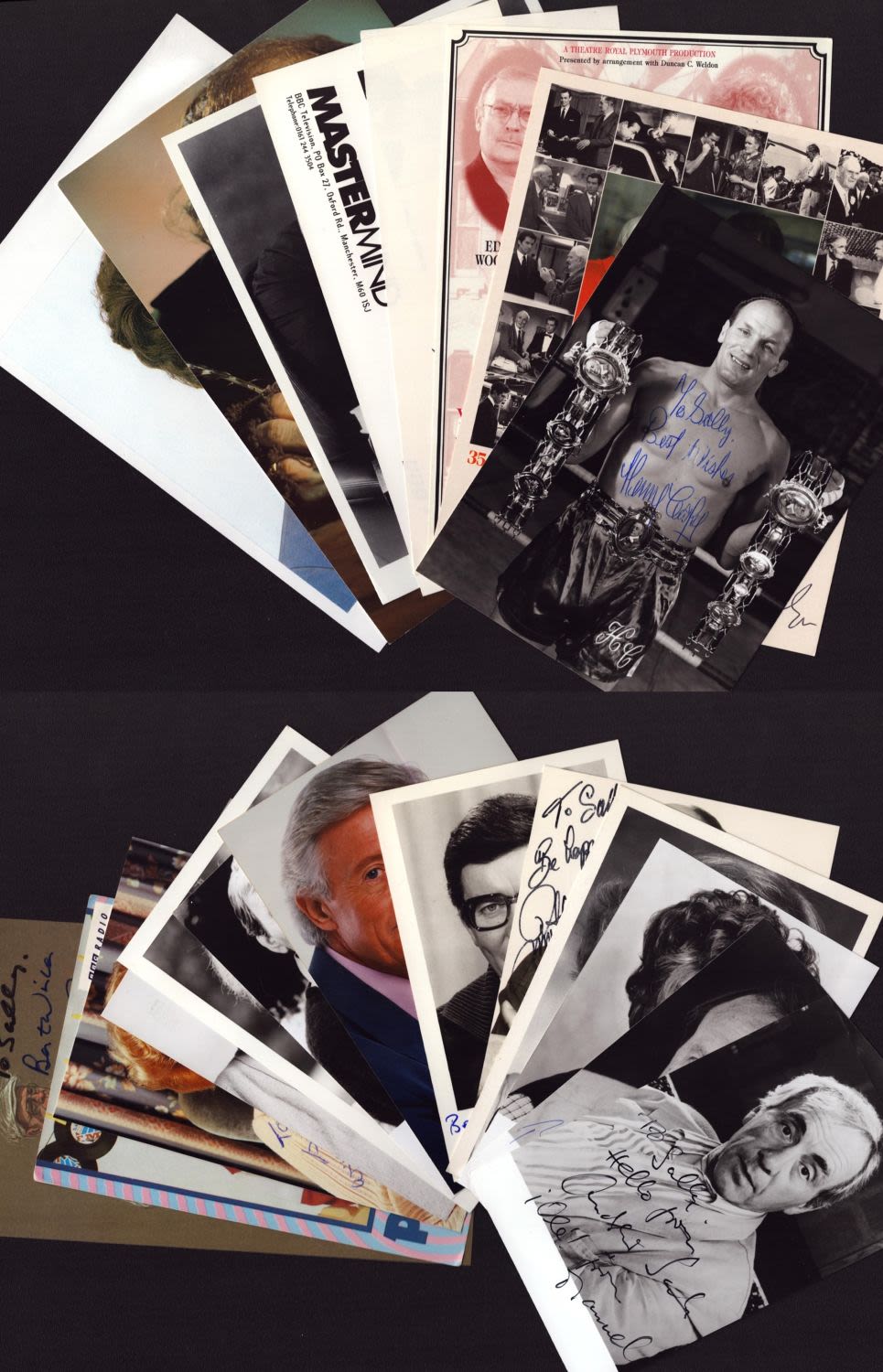 Lot 426: Entertainment/Sport Collection of 20 approx signed and dedicated...
