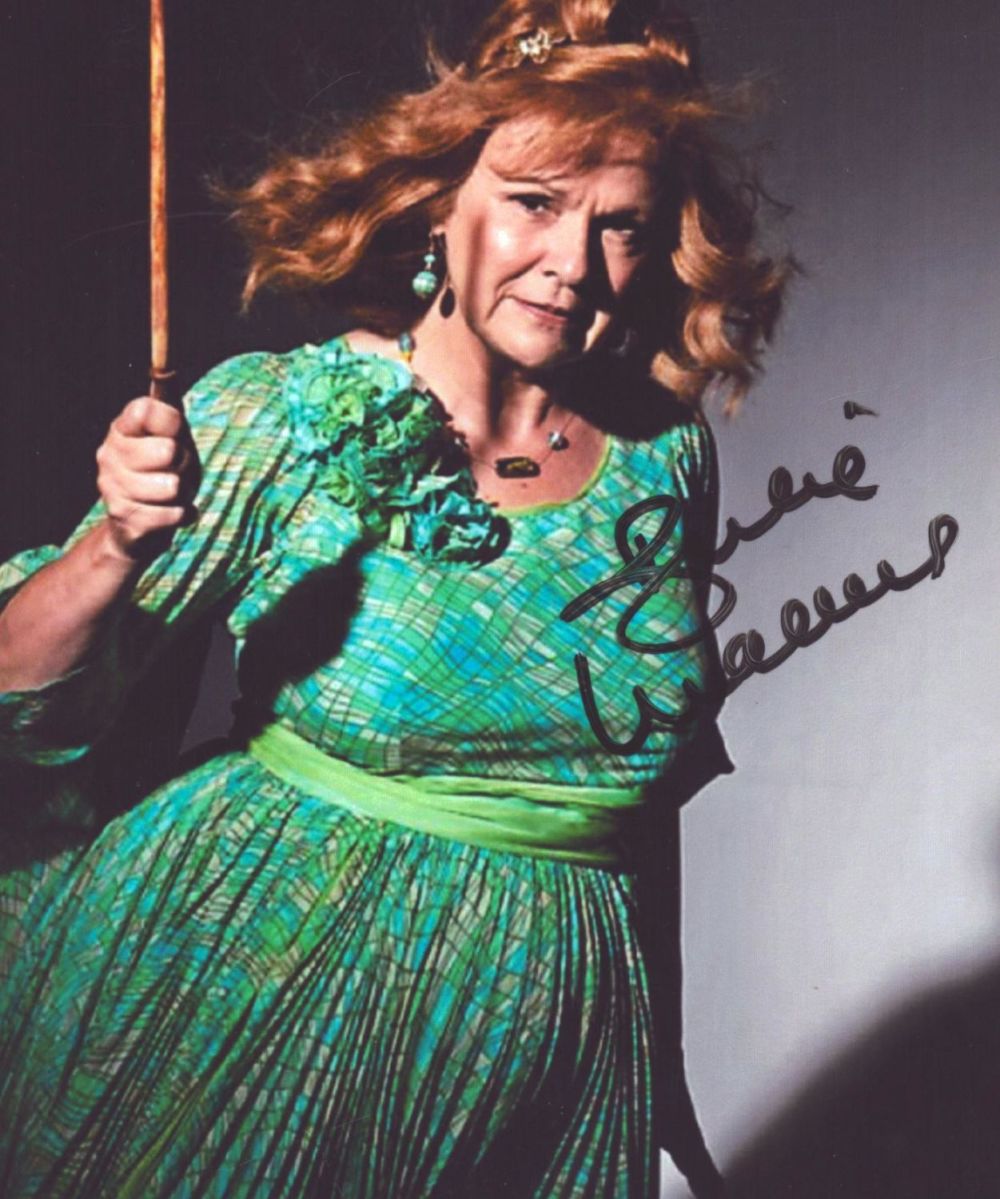 Lot 438: Dame Julie Walters signed 6x4 inch colour photo....