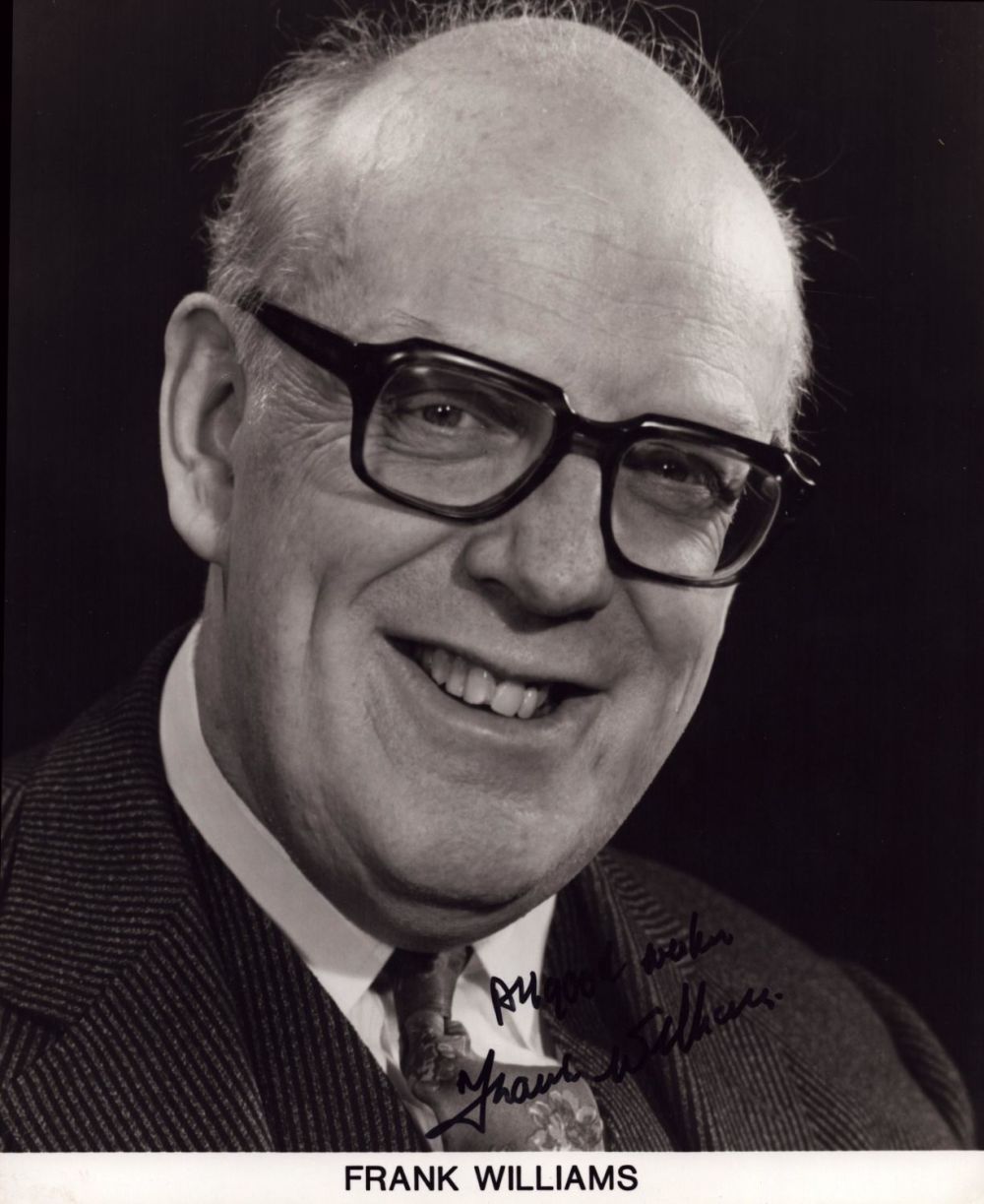 Lot 443: Dad's Army actor Frank Williams signed 10x8 inch...