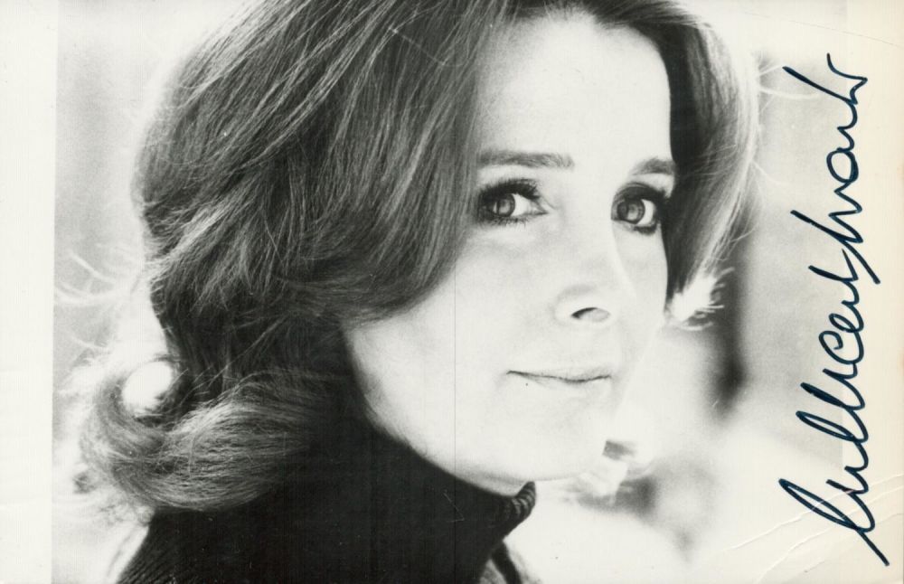 Lot 530: Millicent Martin signed black & white photo 5.5x3.5...