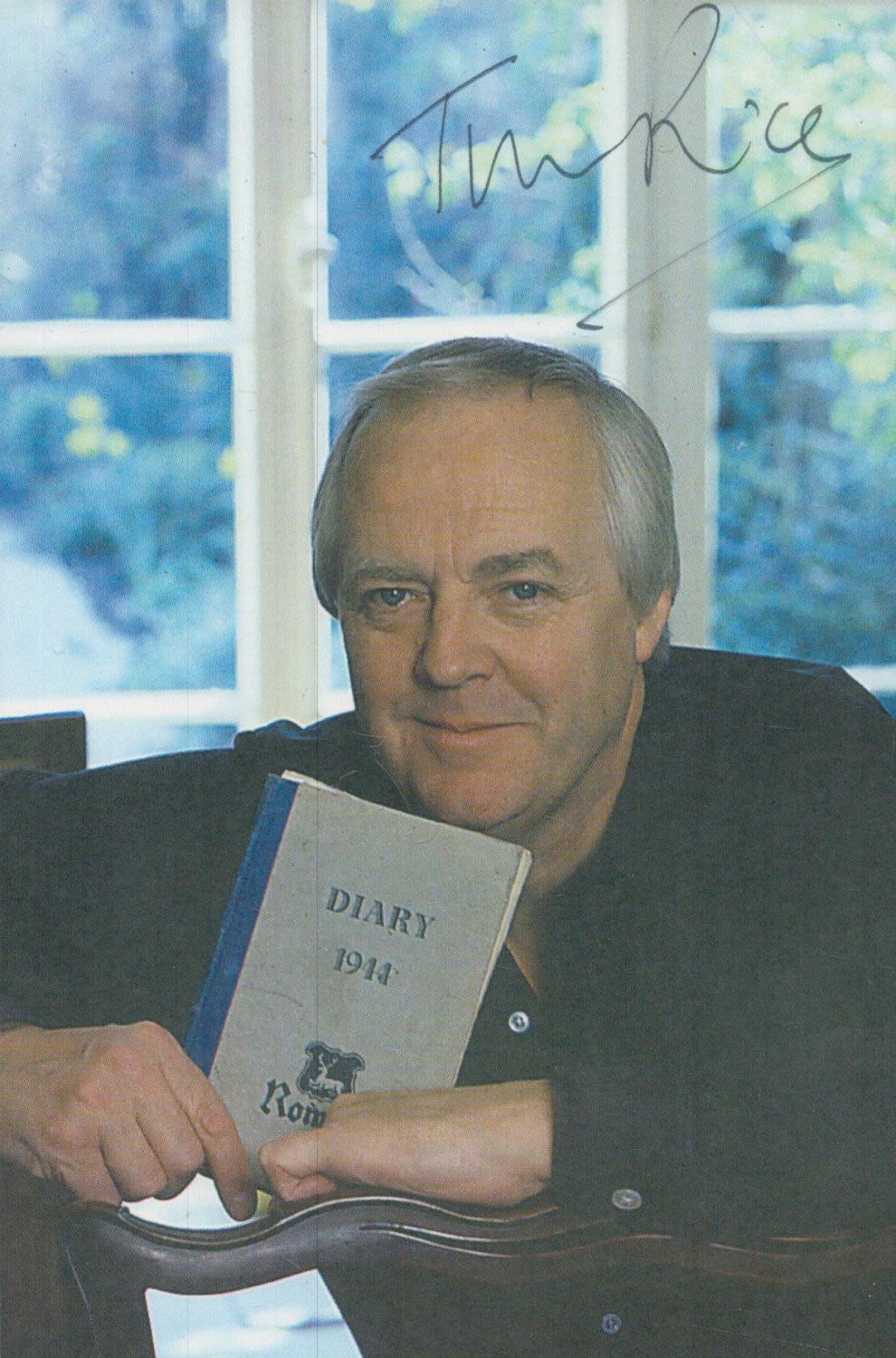 Lot 605: Tim Rice signed & on back promo colour...