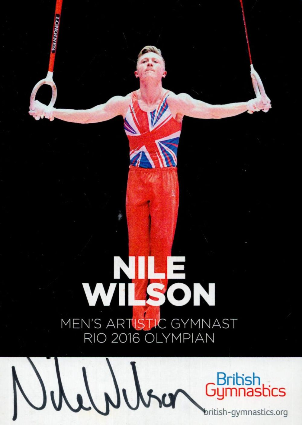 Lot 640: Nile Wilson signed promo colour photo 6x4 Inch....
