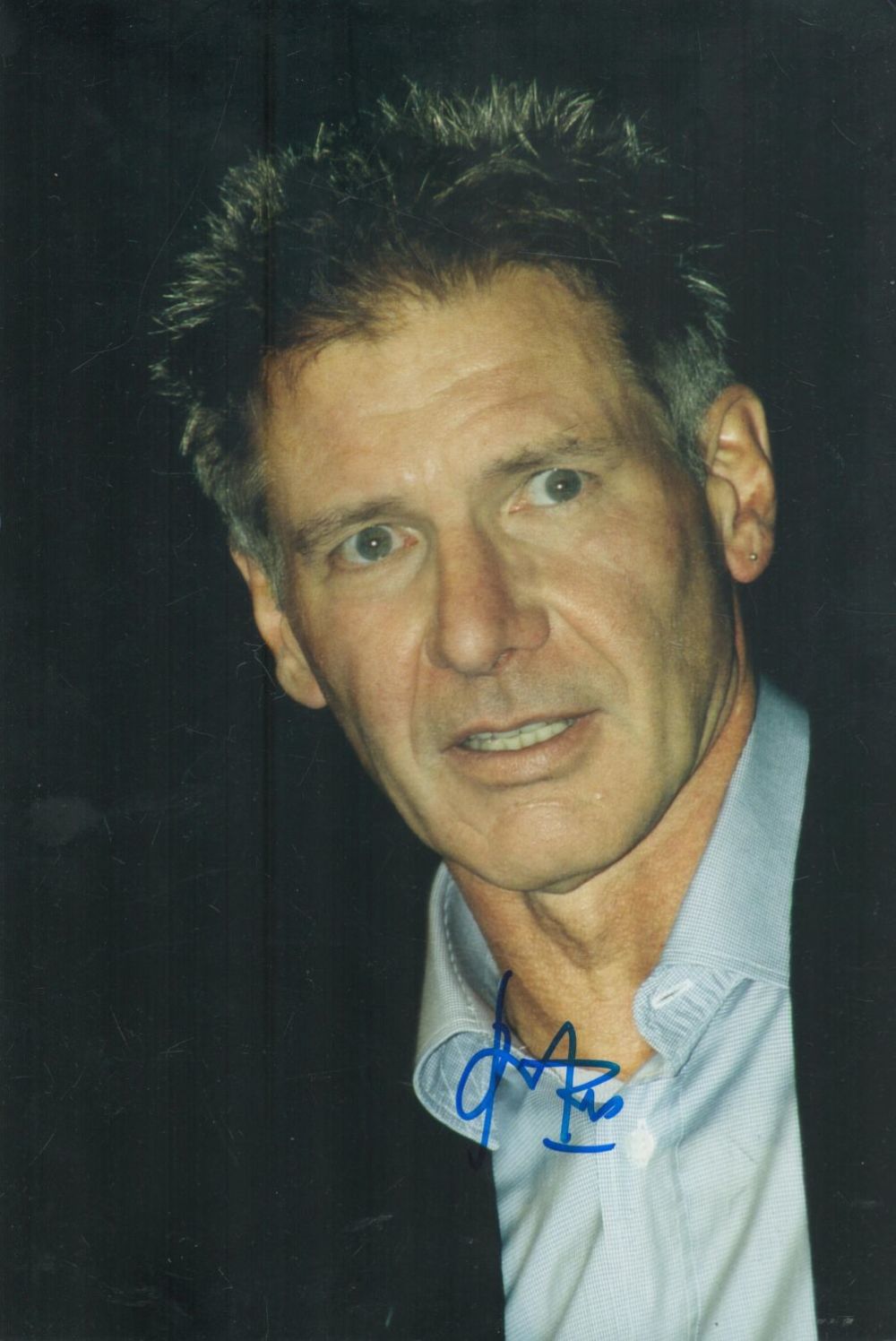 Lot 64: Harrison Ford signed 12x8 inch colour photo. Good...
