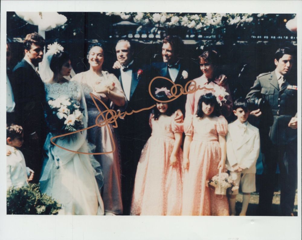 Lot 137: James Caan signed 10x8 colour photo. Good Condition....